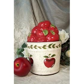 Apple Cookie Jar - ''Country'' Bucket by WIA