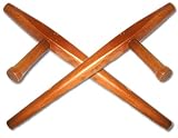 Natural Wood Tonfas - Set of two