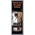 Beer - T�rposter - K�hlfach + Wechsel-Rahmen Maxi aus edlem Aluminium (ALU) Profil: 30mm silber