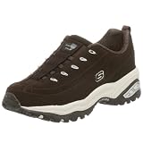 Skechers Womens Premium - Ice Sneaker,Chocolate,10 M