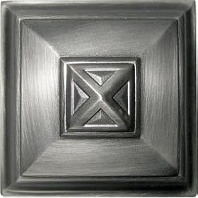 House Parts Platinum Square Architectural Holdback Pair by House Parts