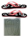Just married flip flops