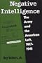 Negative Intelligence: The Army and the American Left, 1917-1941 (Twentieth-Century America Series)