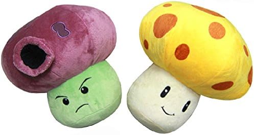 CHA HUA Plants Vs Zombies Night Mushrooms Plush Toy 10.23 Inch