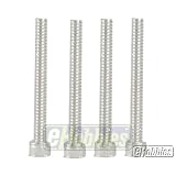 6935 Aluminum Socket Head Screw 4-40x1 (4) by Associated Electronics