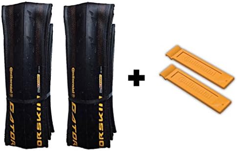 Continental Gatorskin 700x25 Road Bicycle Tire Mini Kit (2 Tires &amp; 2 Continental Tire Levers) ...