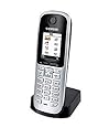 Siemens Gigaset S68H DECT Mobilteil inkl. Ladeschale titanium