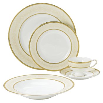 Absinthe Bone China 5-pc. Place Setting by 