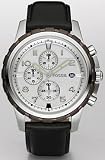 Fossil Chronograph Silver Dial Watch
