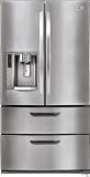 LG : LMX28987ST 27.5 cu. ft. French Door Refrigerator - Stainless Steel