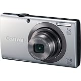 Best Price Canon PowerShot A2300 IS 16.0 MP Digital Camera with 5x Optizal Image Stabilized Zoom 28mm Wide-Angle Lens with 720p HD Video Recording (Silver)