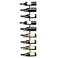True Fabrications Wall Mount Wine Rack (Holds 9 Bottles)