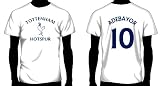 Tottenham Hotspur Hero Soccer Tee: Emmanuel Adebayor | Adult Medium | White