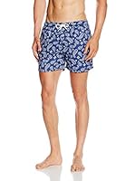 HÄRVIST Short de Baño Bañador Estampado (Cielo / Blanco)