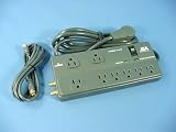 Leviton Surge Protector Power Strip GOLD CABLE