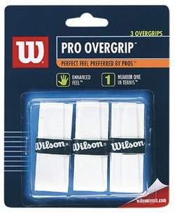 Wilson Pro Overgrip 3er 0,75mm weiß