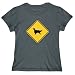 T-Shirt Womens Dark Silver " SIGN English Setter " - CROSSING SIGN Dogs