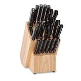 Ronco KN3005BLGEN Rocker 20-Piece Knife and Wooden Block Set