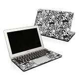 Bones Design Protector Skin Decal Sticker for Apple MacBook Pro 17 inch (Original, SEPARATE TRACKPAD button)
