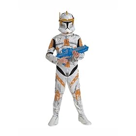 Rubies Costume Star Wars Clone Wars Clone Trooper Child's Commander Cody Costume, Small