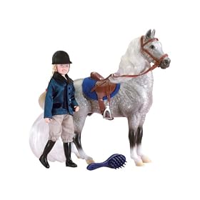 Equestrian Horse and Rider Set by Breyer