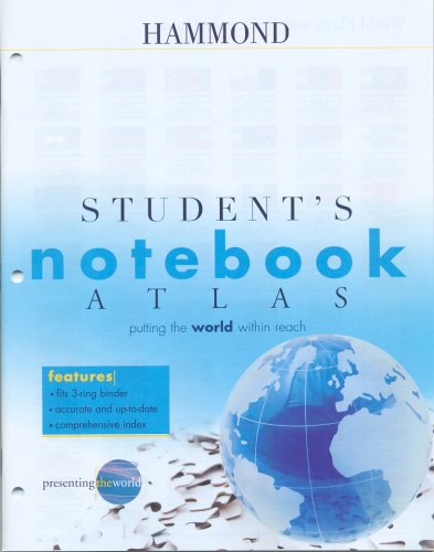 City Travel Guides Discounted  Books : Hammond Student's Notebook Atlas (Hammond Student Atlases)
