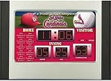 6.5"x9" Scoreboard Desk Clock- St. Louis Cardinals