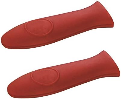 2-Piece Silicone Hot Handle Holder Set Premium Fry Pan Milk Pot Sleeve Cover Grip