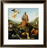 The Agony in the Garden Framed Art Poster Print by Perugino Pietro Vannucci, 25x26
