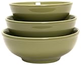COLORcode Serving Bowl, Wasabi, Set of 3