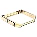SuperSoldier Fitbit Blaze Accessories/Frame, Stainless Steel Metal, Gold, 1 Count