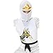 White Ninja Avenger II Kids Costume