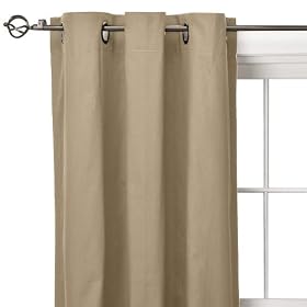 Buy Casual Home Grommet Top Window Panel - BH Tan (54x84) by Casual Home now!