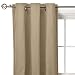 Casual Home Grommet Top Window Panel - Tan