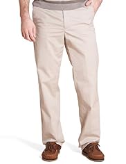 Blue Harbour Pure Cotton Active Waistband Chinos with Stormwear+™