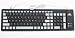 Foldable Flexible Waterproof Keyboard (Black, USB 2.0, Compatible to Windows 7)