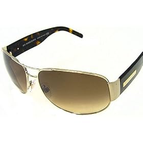 BURBERRY 3020 Sunglasses BROWN GRADIENT / BURBERRY GOLD 100213 64-14-125