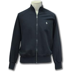 Men-s-full-zip-blue-sweatshirt-featuring-the-Prancing-Horse-XXL-