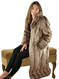 Silk and Sable-Womens Faux Fur Red Fox Coat