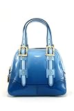 Maxx New York Bridle Patent Small Bowler - Blue