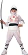Kids White Ninja Costume - Child Medium