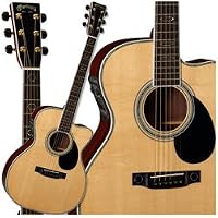 OMC AURA Acoustic Electric Guitar with Martin Molded Case