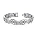 Wrist Hugging 18 Karat Gold and Stainless Steel Mens Bracelet Wrist Hugging 18 Karat Gold and Stainless Steel Mens Bracelet