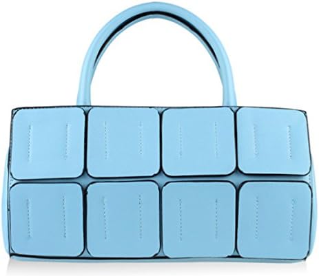 Szstudio Women Pu Charming Candy Color Tote Cross Body Shoulder Bag Satchel Handbag