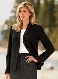 Seamed Wool-blend Jacket