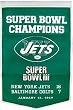New York Jets 24"x36" Wool Dynasty Banner - Football Sports Merchandise