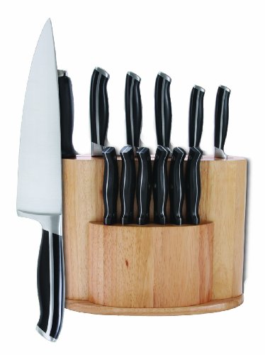 Cook N Home 7-Piece Forged Handle Knife Set with Block