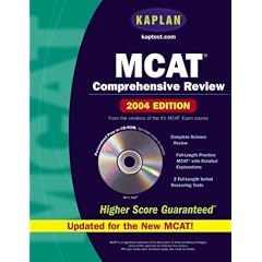 Kaplan MCAT Comprehensive Review with CD-ROM, 7th Edition: 2004 Edition