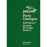 jaguar xj6 series 2  daimler soverign series 2 parts catalog official parts catalogue