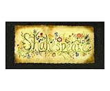 Shakespeare Banner Education RePoster Print Poster by Su Omynona, 20x16